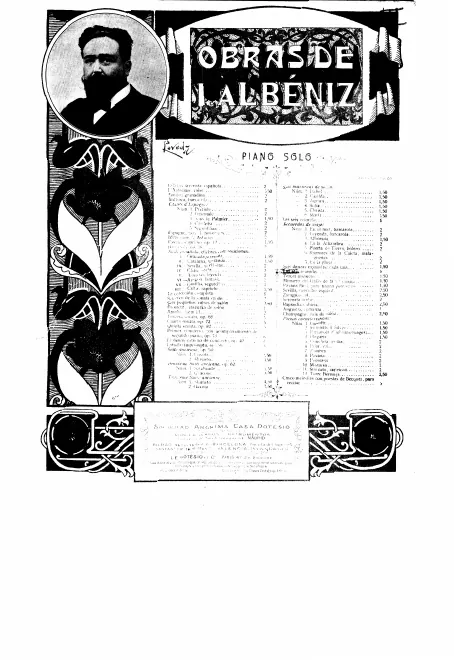 First page of Seis Danzas Españolas