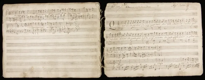 First page of Quel Fileno infelice