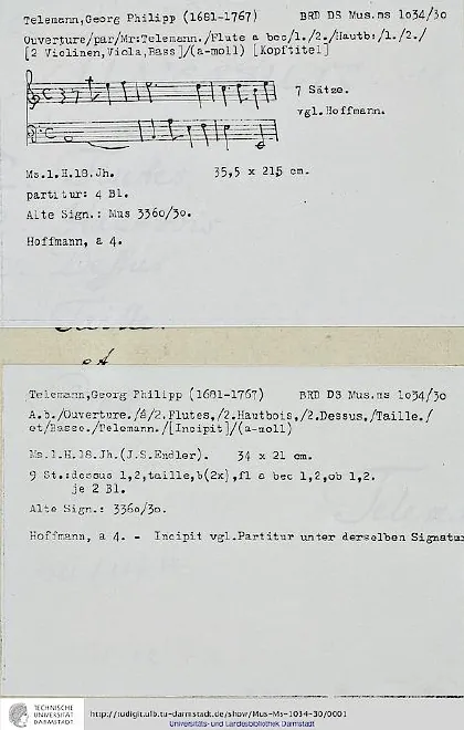 First page of Ouverture-Suite