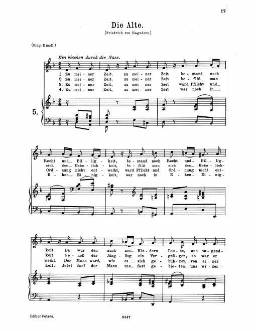 First page of Der Zauberer