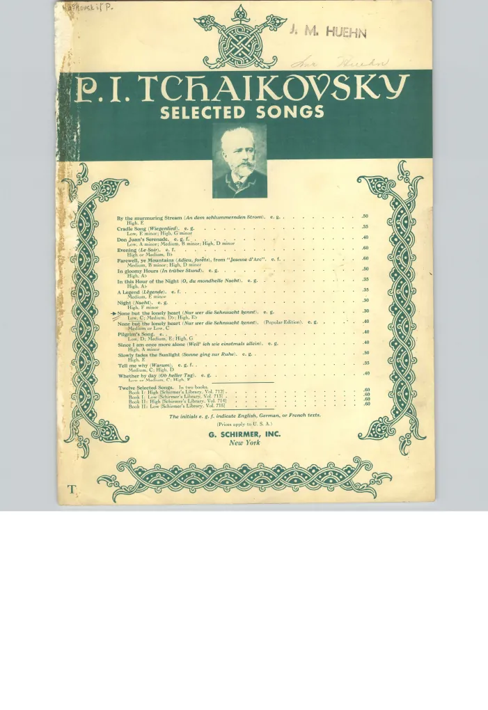 First page of 6 Romances