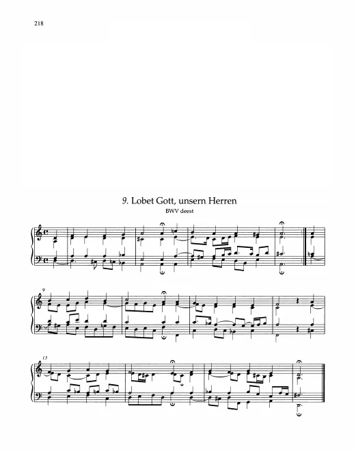 First page of Lobet Gott, unsern Herren