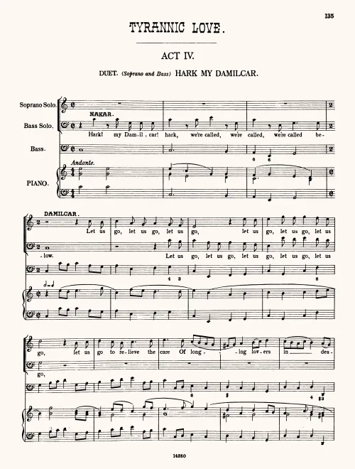 First page of Tyrannic Love