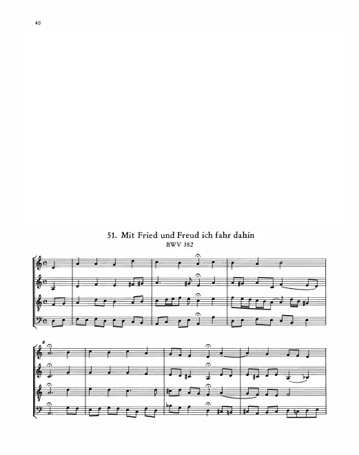 First page of Mit Fried und Freud ich fahr dahin