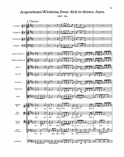 First page of Angenehmes Wiederau Angenehmes Wiederau, freue dich in deinen Auen!
