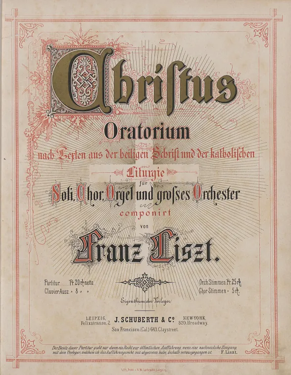 First page of Christus