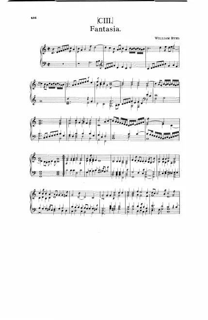 First page of Fantasia