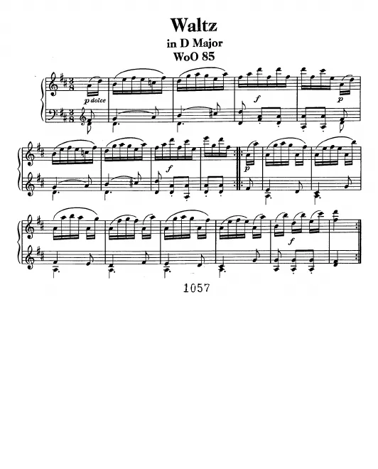 First page of Waltz
