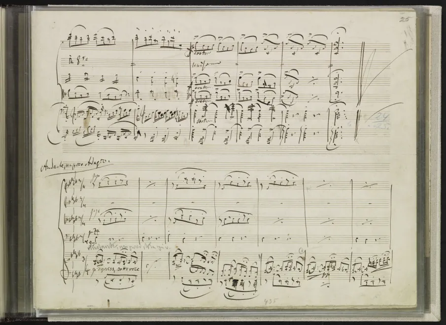 First page of Piano Quintet