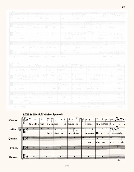 First page of Iustorum animae