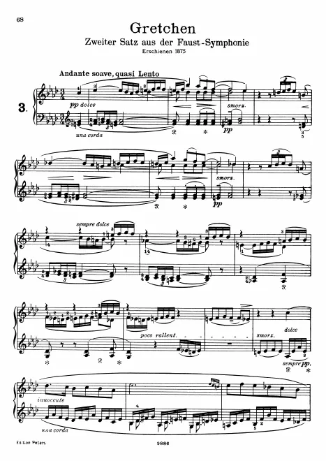 First page of Eine Faust Symphonie (in drei Charakterbildern)