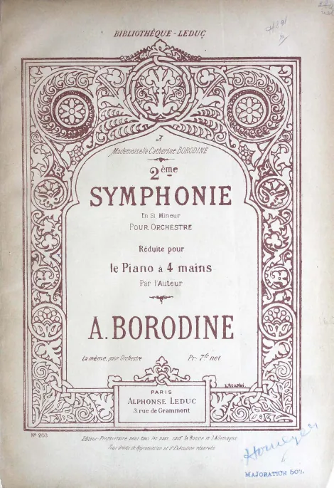First page of Symphony No.2