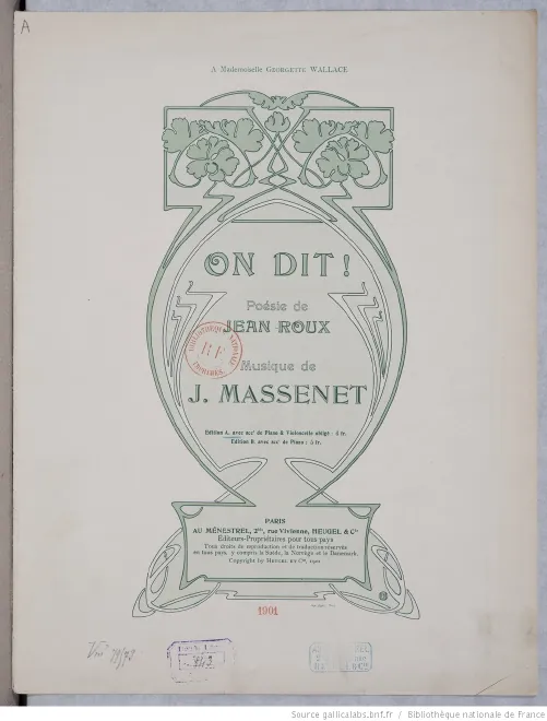 First page of On dit !