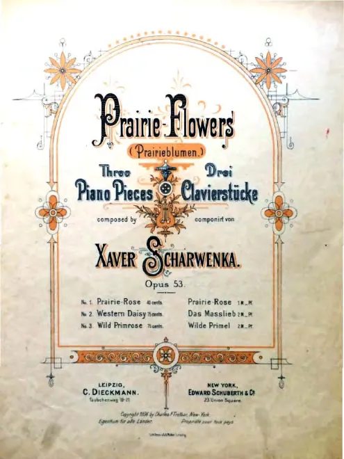 First page of Prairieblumen