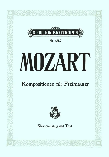 First page of Kompositionen für Freimaurer