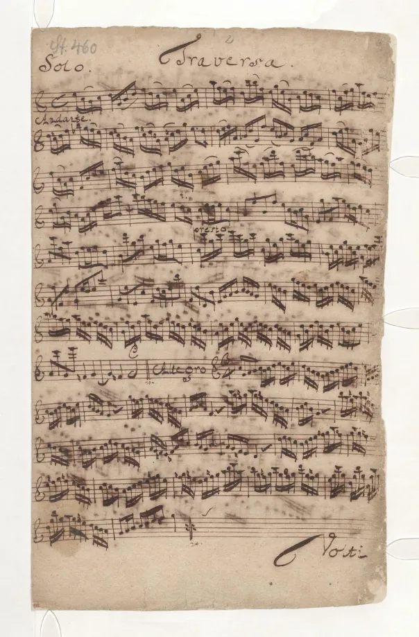 First page of Flute Sonata