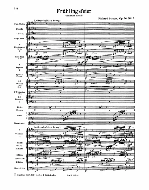 First page of 6 Lieder