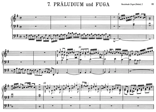 First page of Prelude in G major
