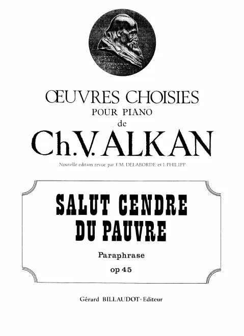 First page of Salut, cendre du pauvre!