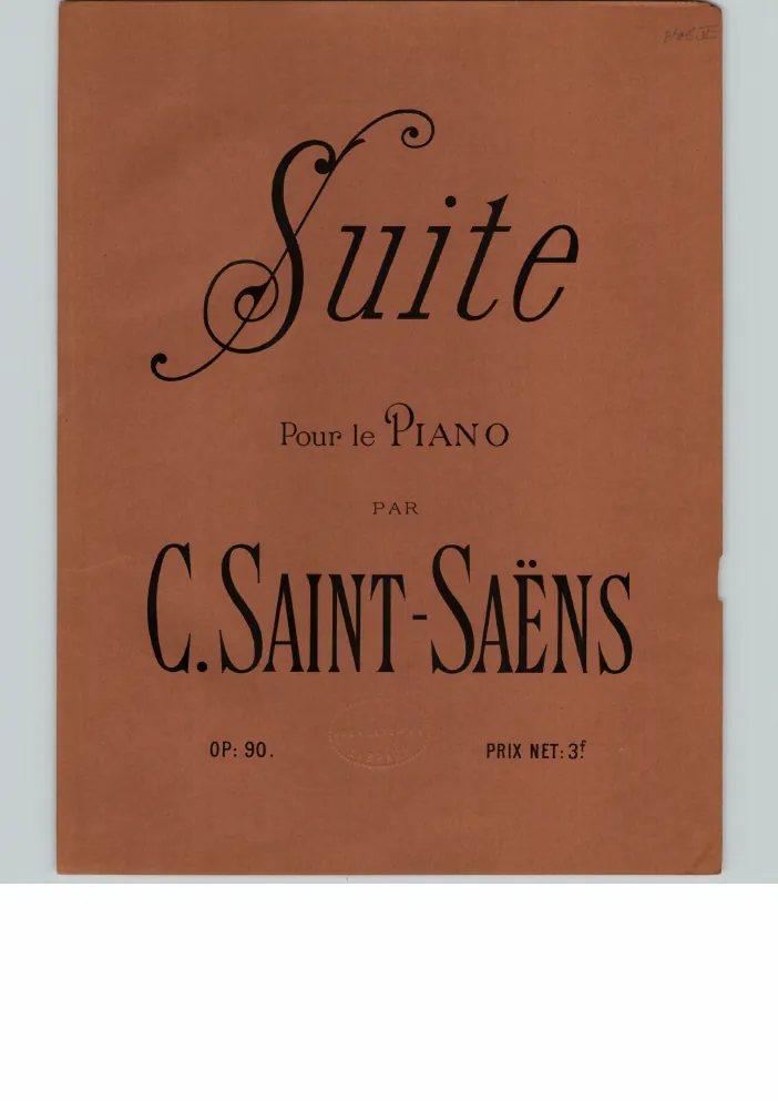 First page of Suite