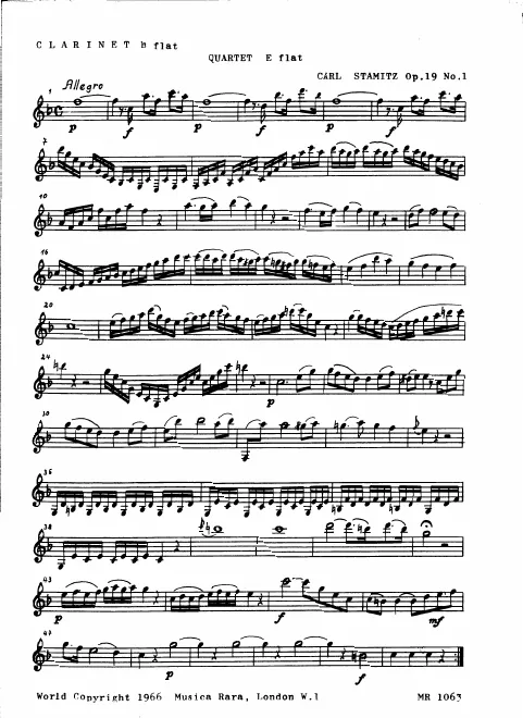 First page of 6 Quartets