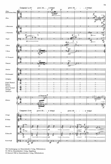 First page of Begleitungsmusik zu einer Lichtspielscene