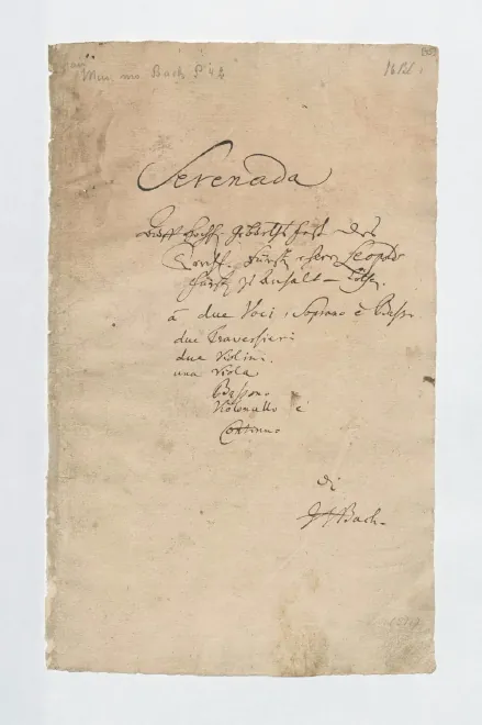First page of Durchlauchtster Leopold