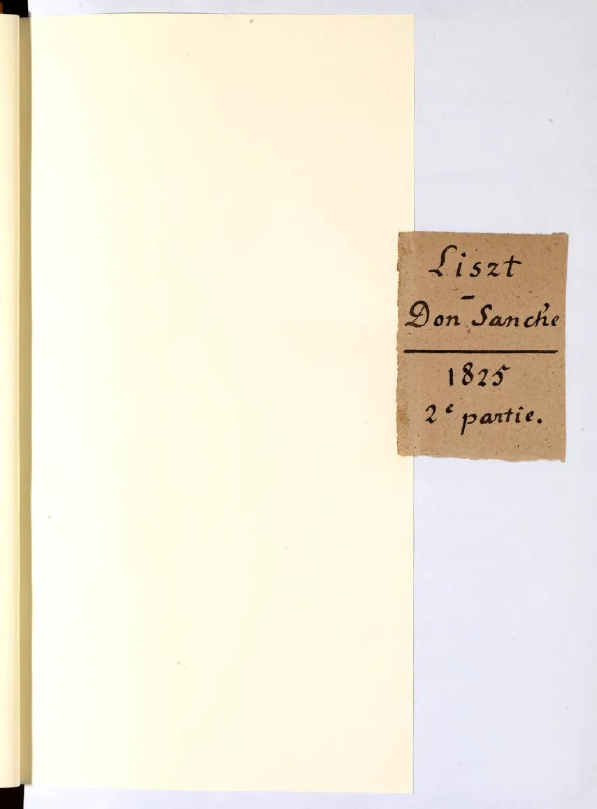 First page of Don Sanche