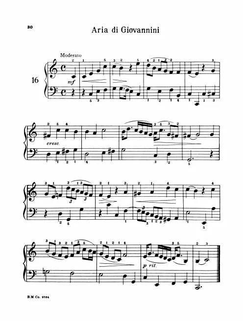 First page of Willst du dein Herz mir schenken