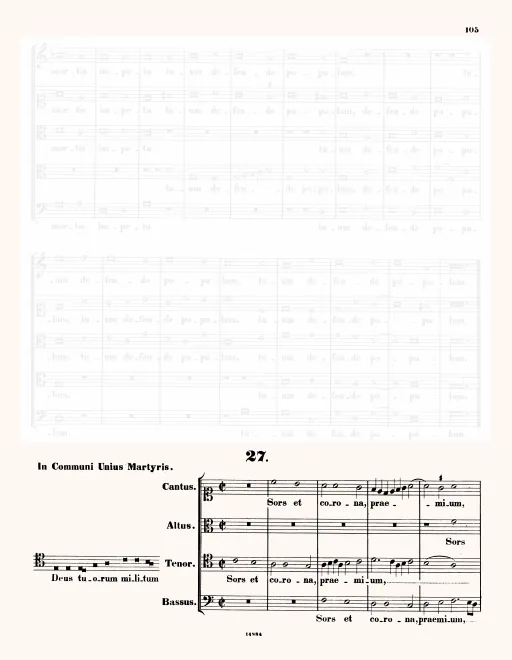 First page of Deus tuorum militum, IGP 339