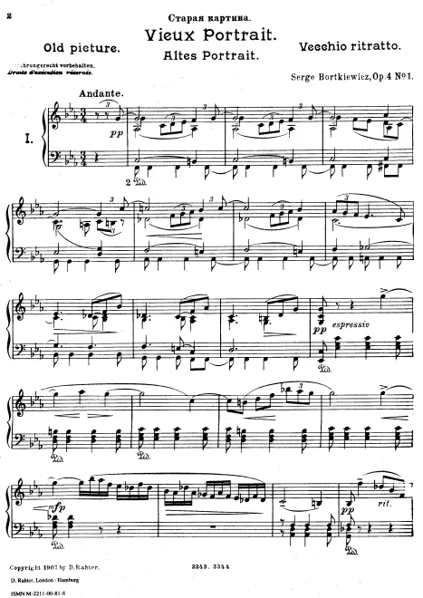 First page of Impressions