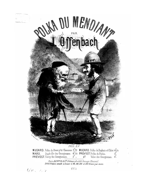 First page of Polka du mendiant