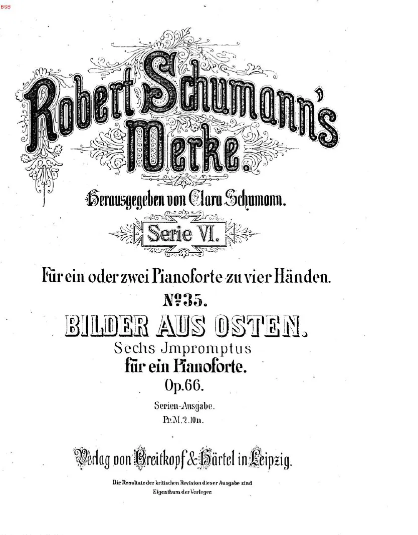 First page of Bilder aus Osten
