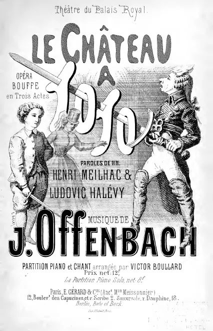 First page of Le château à Toto