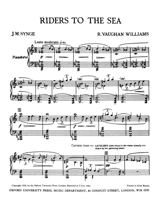 First page of Riders to the Sea