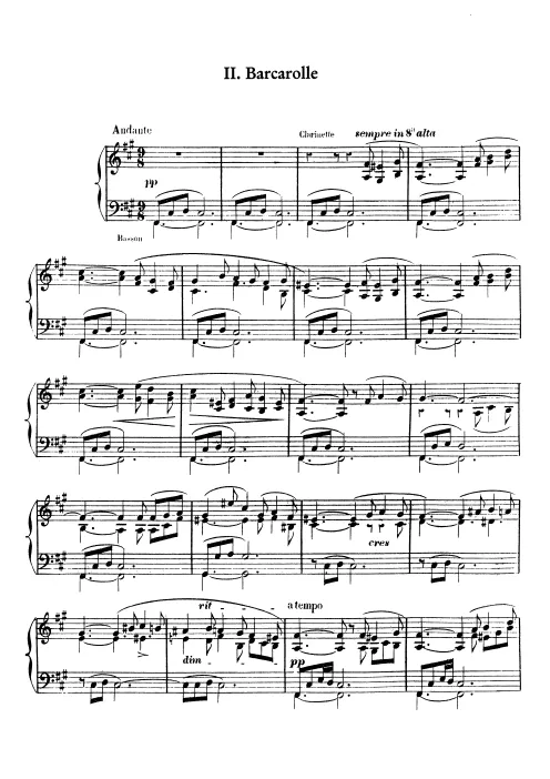 First page of 3 Morceaux