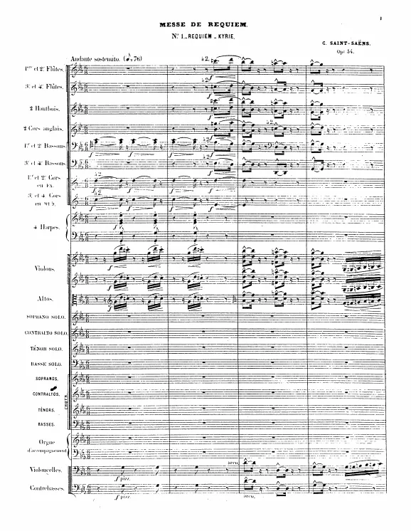 First page of Requiem