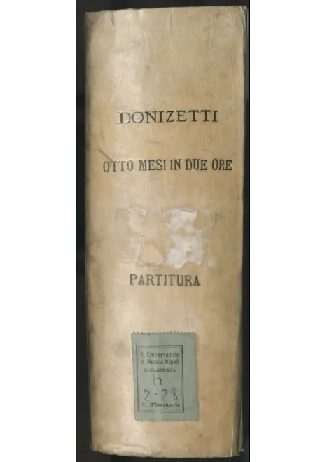 First page of Otto mesi in due ore, ossia Gli esiliati in Siberia