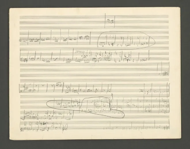 First page of Scherzo in C minor