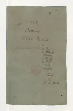 First page of "Komm, gehet und eilet"