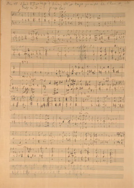First page of O Living Will, That Shalt Endure