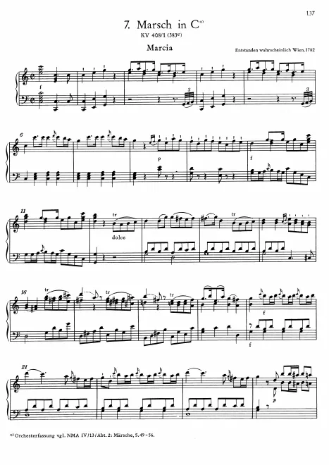 First page of 3 Marches