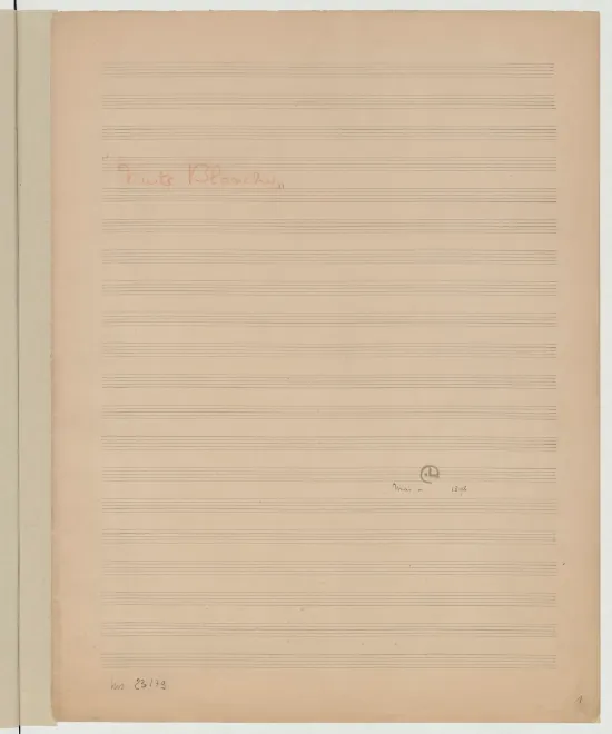 First page of Nuits Blanches