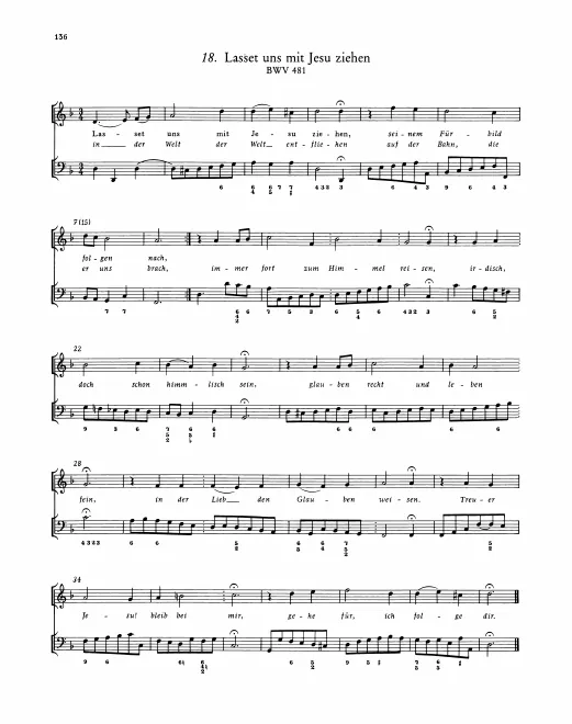 First page of Lasset uns mit Jesu ziehen