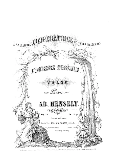 First page of Grande Valse, Op.30