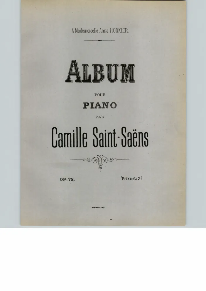 First page of Album