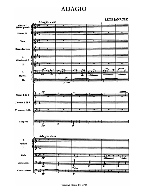First page of Adagio