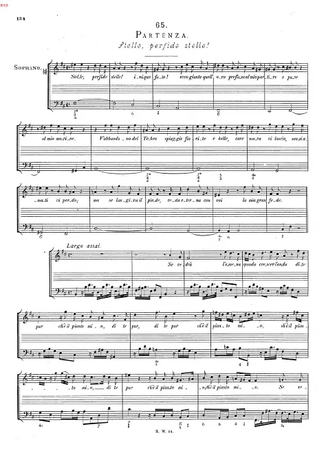 First page of Partenza di G.B.